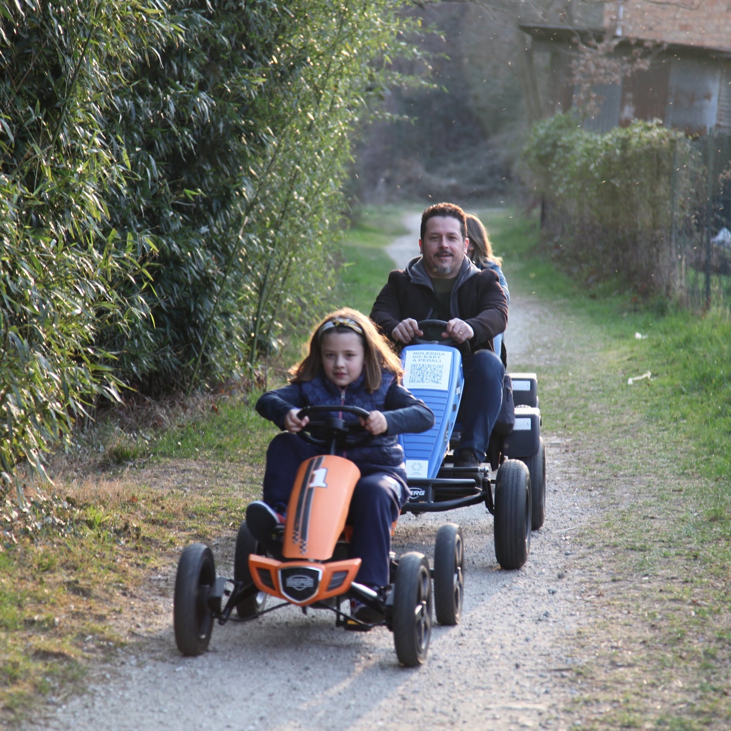 Gokart a pedali