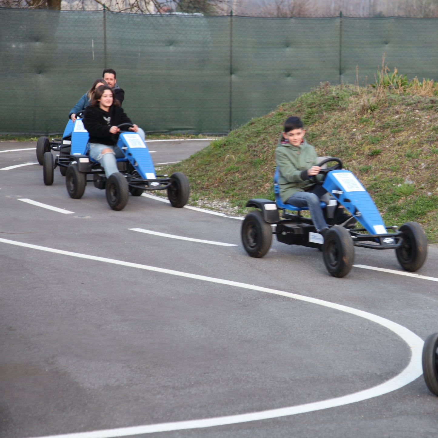 Gokart a pedali