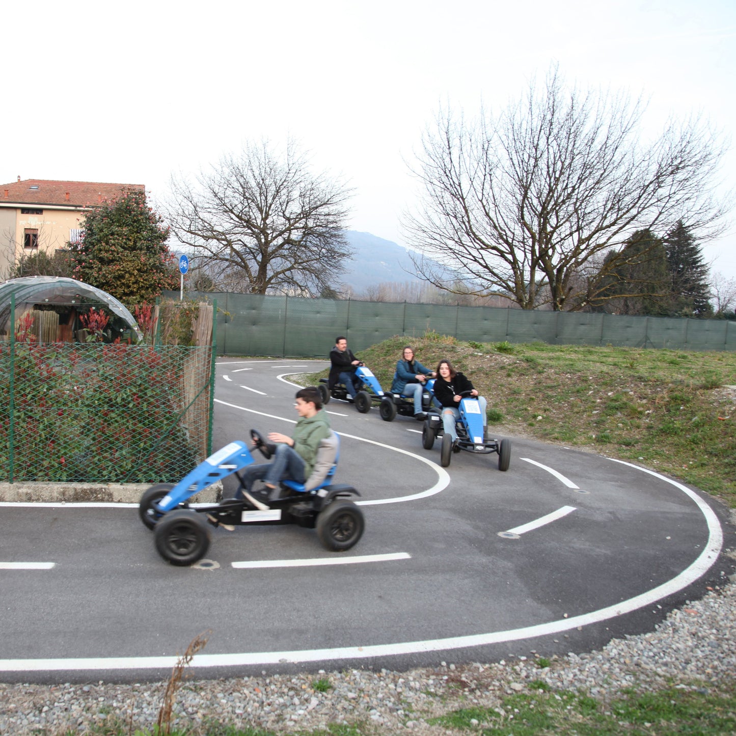 Gokart a pedali