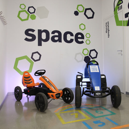 Gokart a pedali