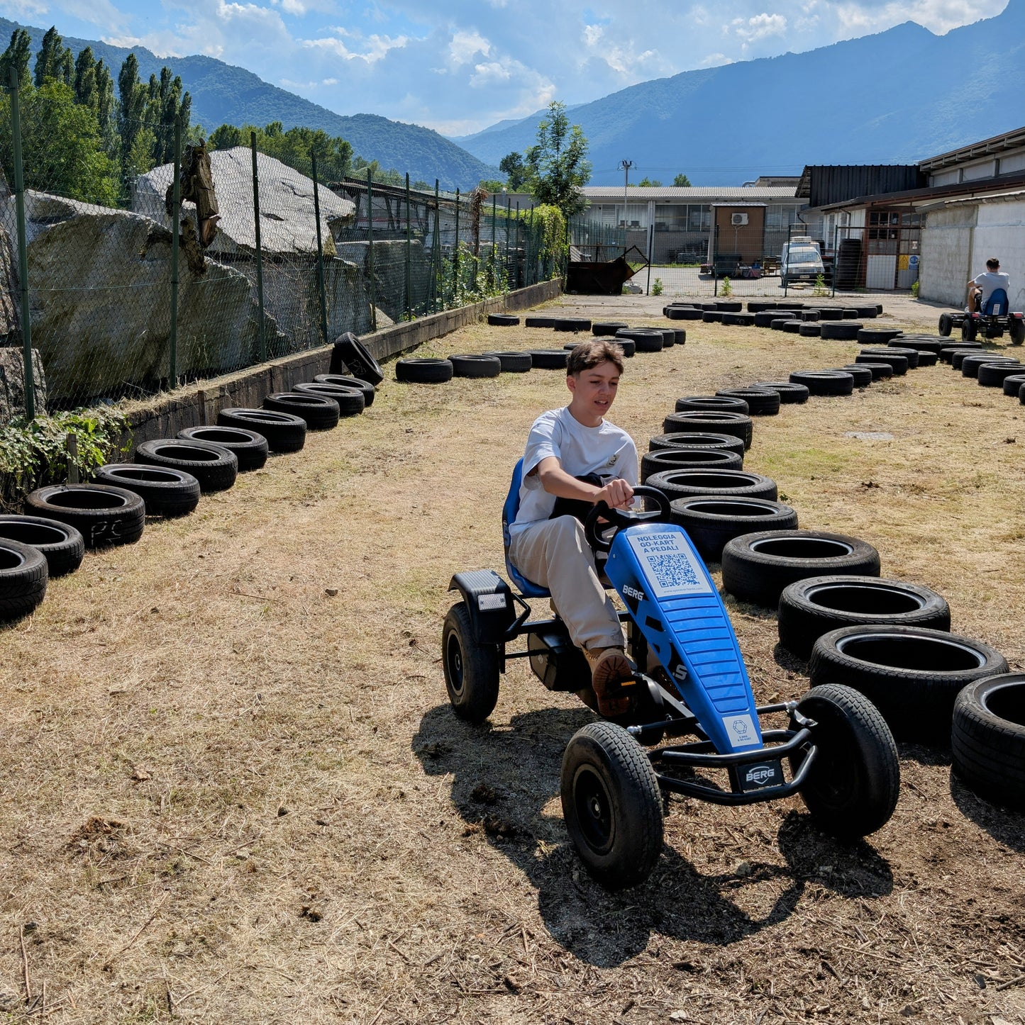 Gokart a pedali