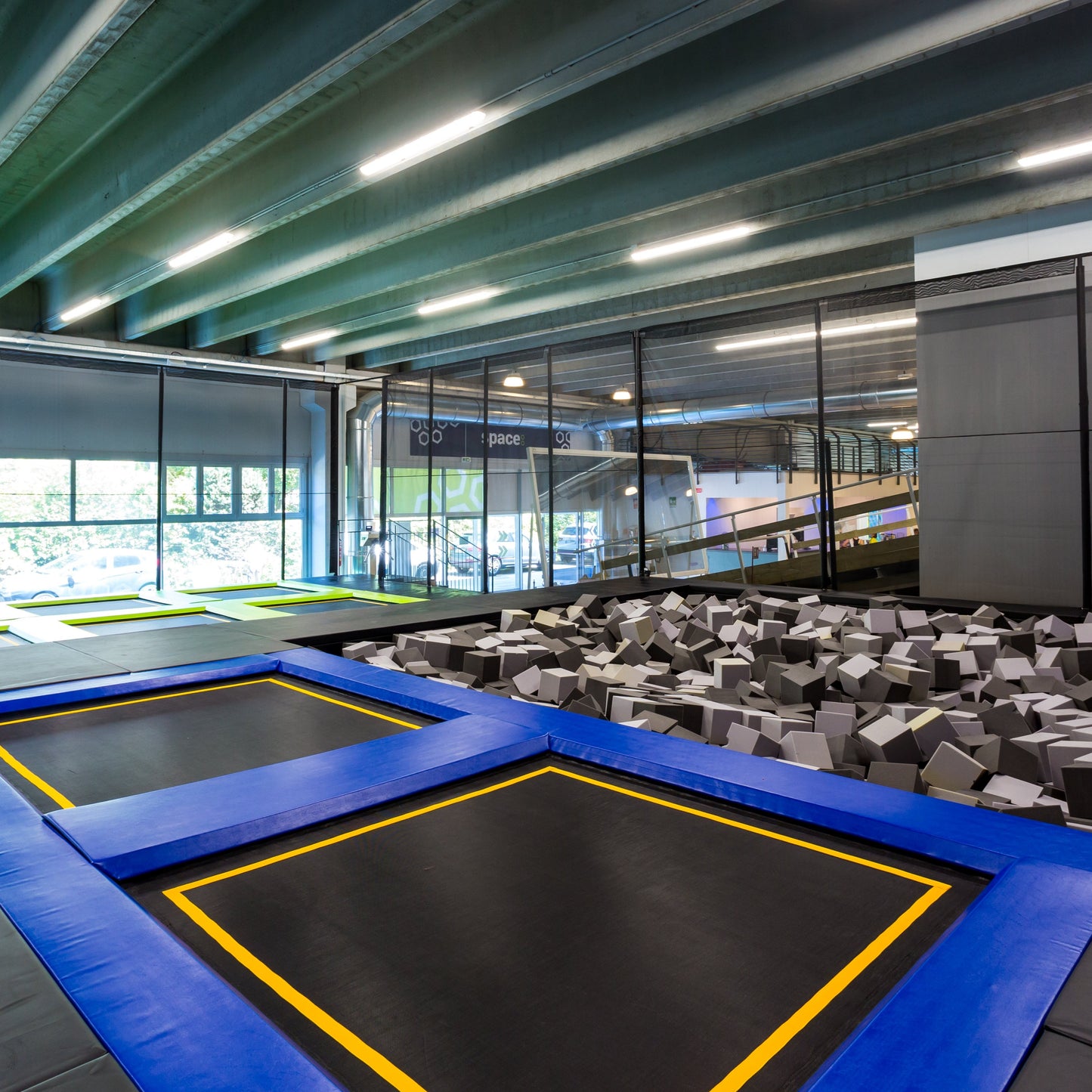 Elastische Trampoline