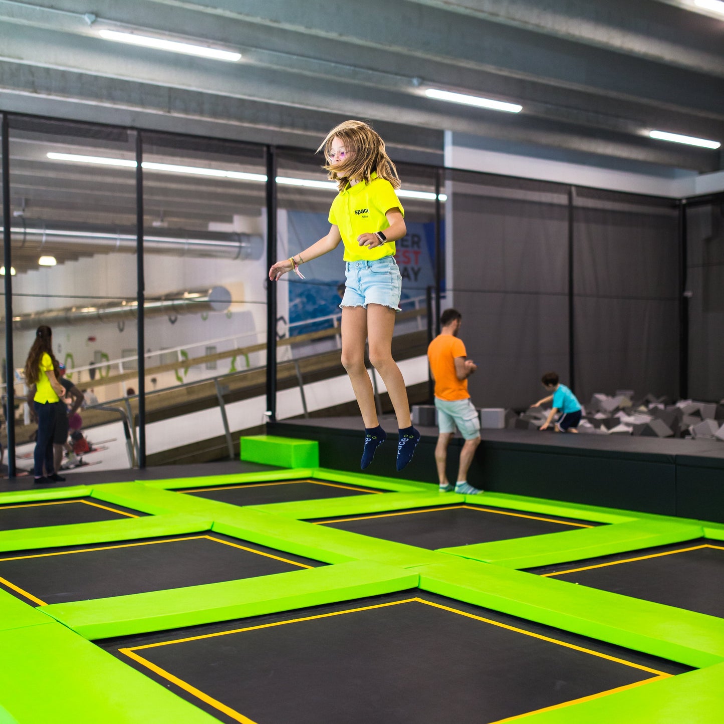 Elastische Trampoline