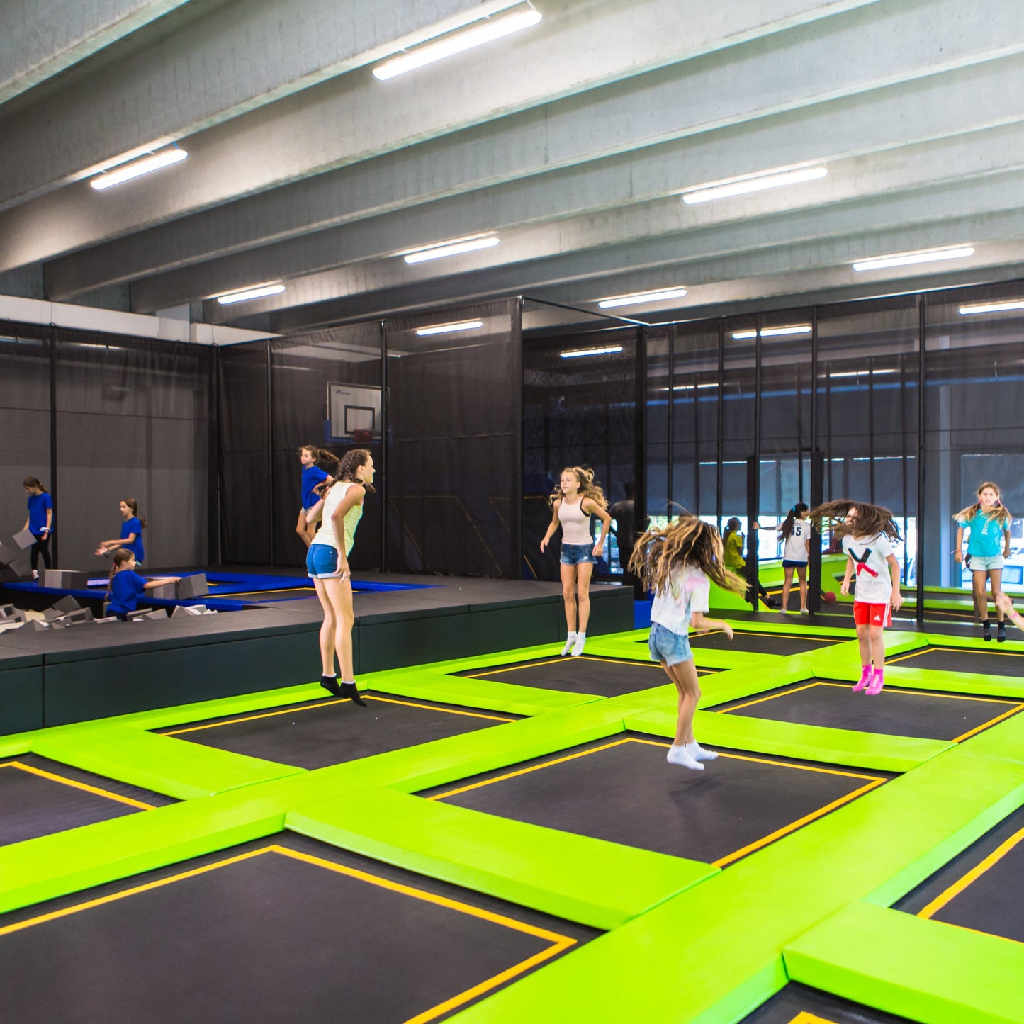 Elastische Trampoline